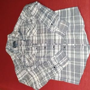 Gray & White flannel, American Rag , Size Small